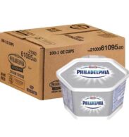 Kraft Philadelphiya Cream Cheese 4x1.65kg Box